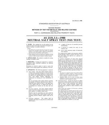 AS 2331.3.1-1980                        [ Superseded ]
