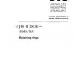 JIS B 2804:2001
