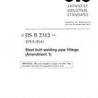 JIS B 2312:1997/AMENDMENT 1:2001