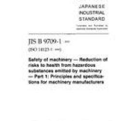 JIS B 9709-1:2001