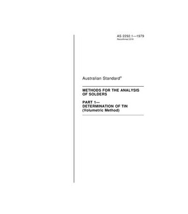 AS 2292.1-1979