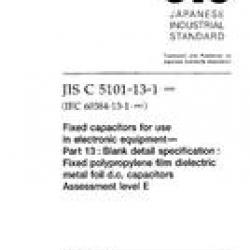 JIS C 5101-13-1:1999
