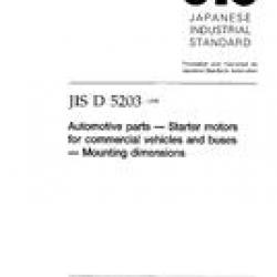 JIS D 5203:1998