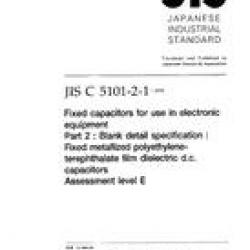 JIS C 5101-2-1:1998