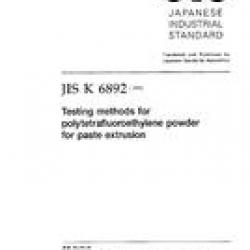 JIS K 6892:1995