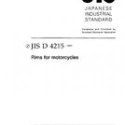 JIS D 4215:1995
