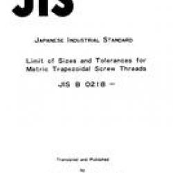 JIS B 0218:1980
