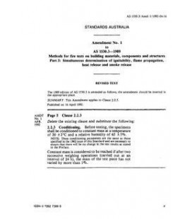 AS 1530.3-1989 AMDT 1                        [ Superseded ]