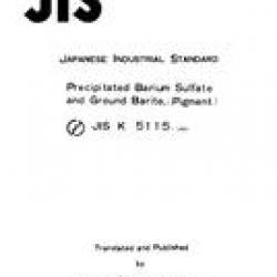 JIS K 5115:1965