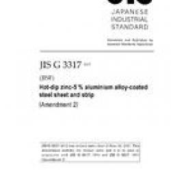 JIS G 3317:2010/AMENDMENT 2:2017