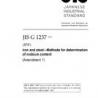 JIS G 1237:1997/AMENDMENT 1:2017
