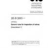 JIS B 2003:2013/AMENDMENT 1:2018
