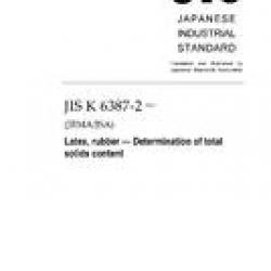 JIS K 6387-2:2011