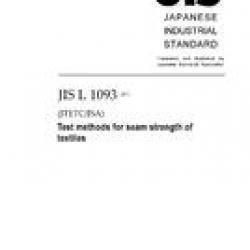 JIS L 1093:2011