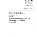 JIS C 60068-2-6:2010
