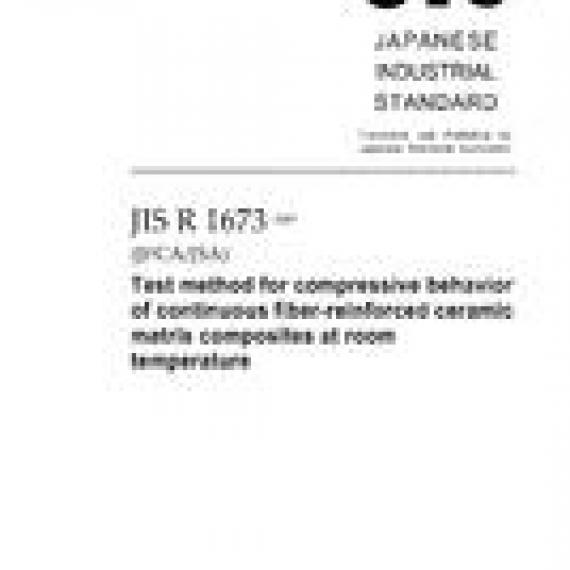 JIS R 1673:2007