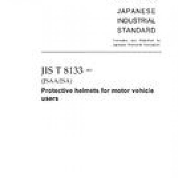 JIS T 8133:2007