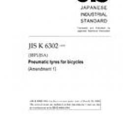 JIS K 6302:1994/AMENDMENT 1:2008
