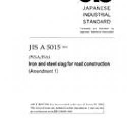 JIS A 5015:1992/AMENDMENT 1:2008
