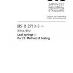JIS B 2710-3:2008
