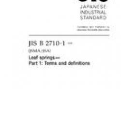JIS B 2710-1:2008