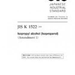 JIS K 1522:1978/AMENDMENT 1:2006