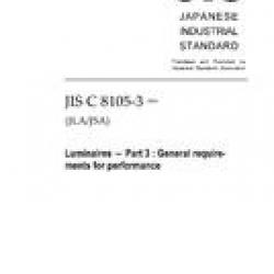 JIS C 8105-3:2006