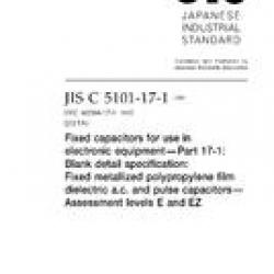 JIS C 5101-17-1:2009
