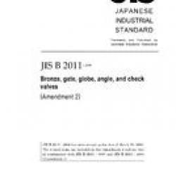 JIS B 2011:2003/AMENDMENT 2:2009