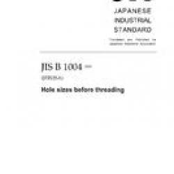 JIS B 1004:2009