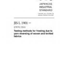 JIS L 1901:2009