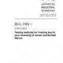 JIS L 1901:2009