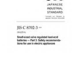 JIS C 8702-3:2009