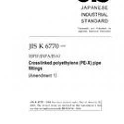 JIS K 6770:2004/AMENDMENT 1:2008