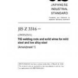 JIS Z 3316:2001/AMENDMENT 1:2008