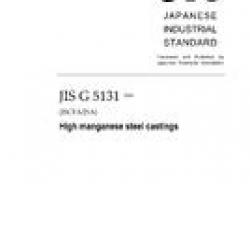 JIS G 5131:2008