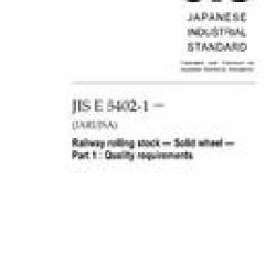 JIS E 5402-1:2005