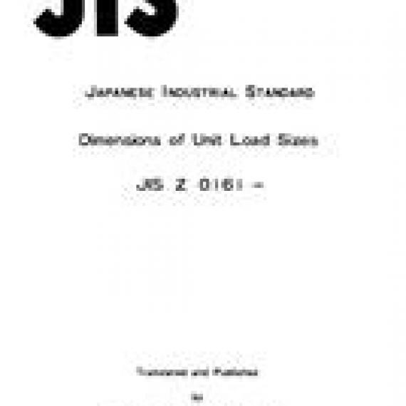 JIS Z 0161:1984