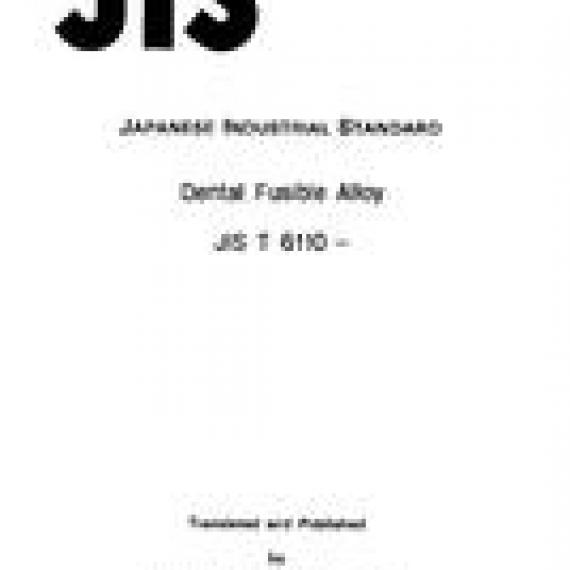 JIS T 6110:1984