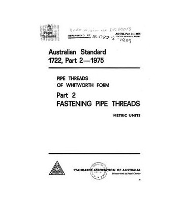 AS 1722.2-1975                        [ Superseded ]
