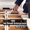 ISO 9001:2015 for Small Enterprises - What to do