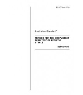 AS 1330-1974                        [ Superseded ]