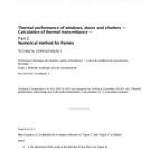 ISO 10077-2/Cor1:2012