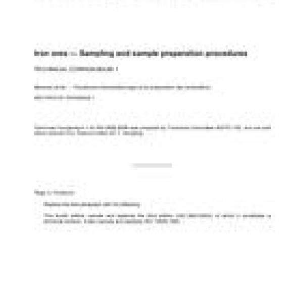 ISO 3082/Cor1:2009