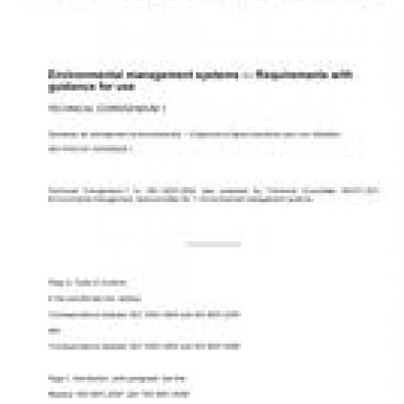 ISO 14001/Cor1:2009