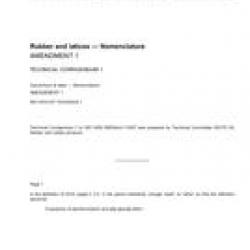 ISO 1629/Amd1/Cor1:2009