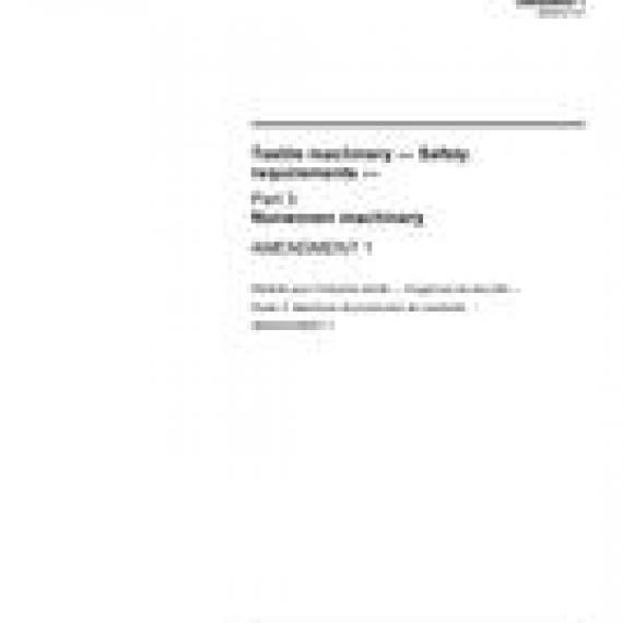 ISO 11111-3/Amd1:2009