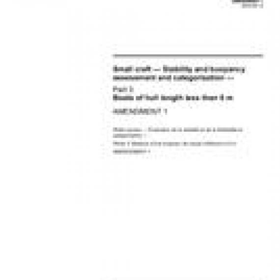 ISO 12217-3/Amd1:2009