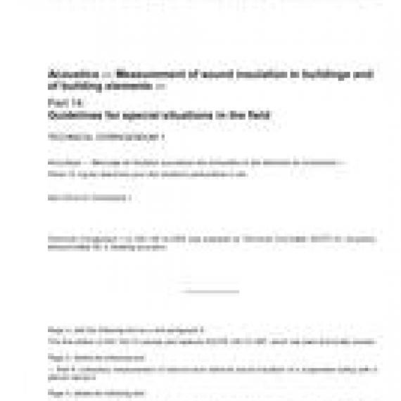 ISO 140-14/Cor1:2007