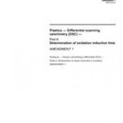 ISO 11357-6/Amd1:2007